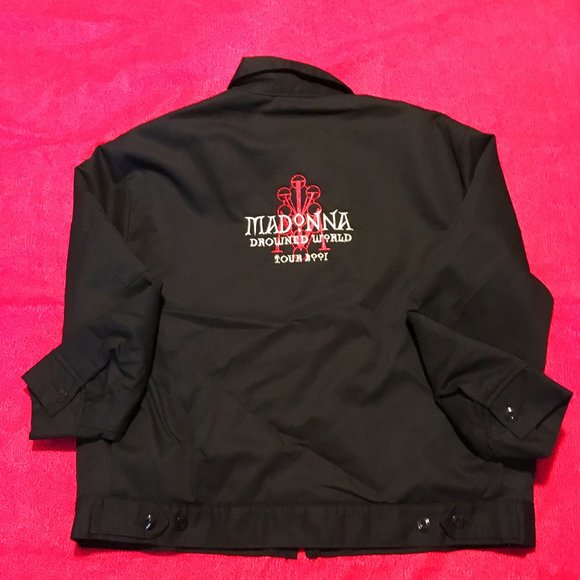 Madonna 2001 Drowned World Crew Tour Jacket XXL👀❣ - Picture 8 of 11